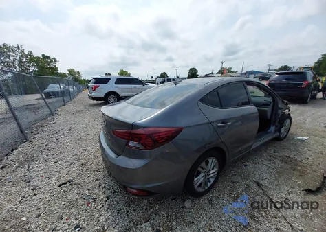 2020 Hyundai Elantra Sel из США, поврежденный, VIN 5NPD84LF6LH532913